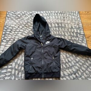 Nike size 5 black jacket